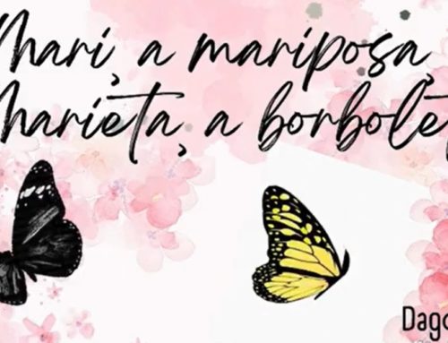 Mari, a mariposa, e Marieta, a borboleta